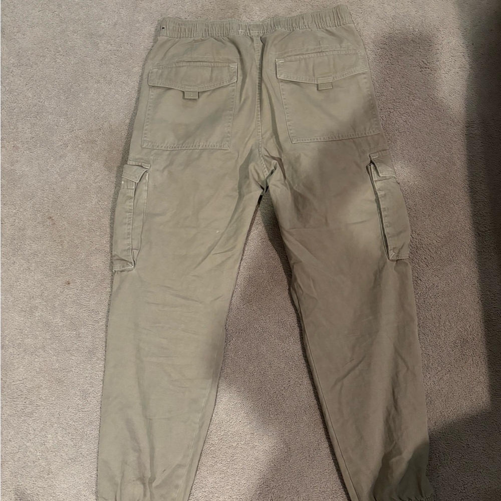 Men's Abercrombie and Fitch tan Cargo Pants